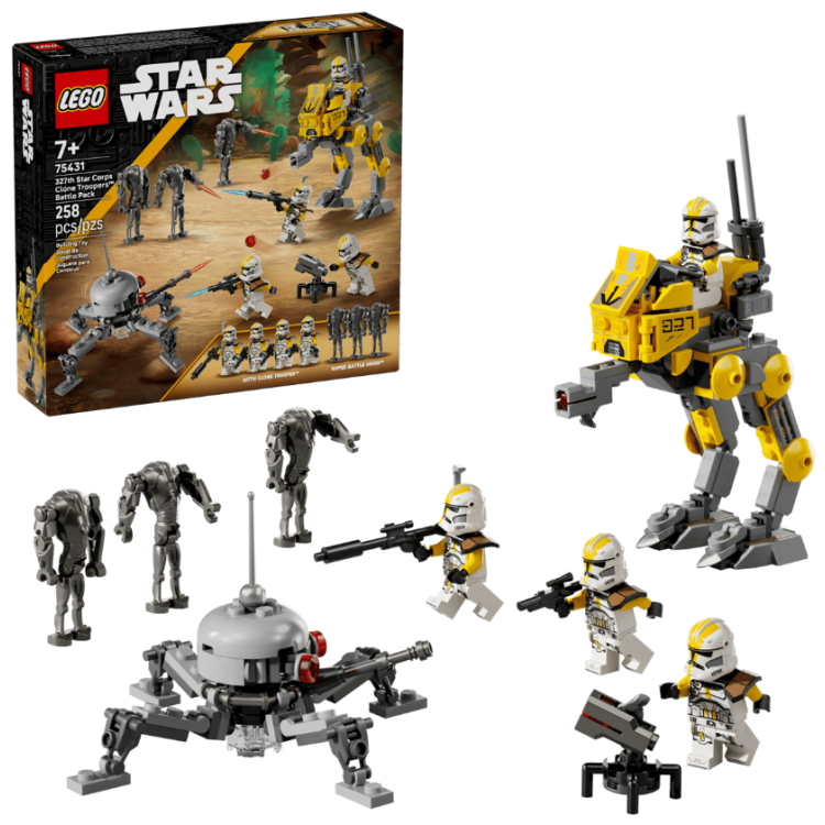 LEGO Star Wars – klonoví vojaci z 327. hviezdneho zboru